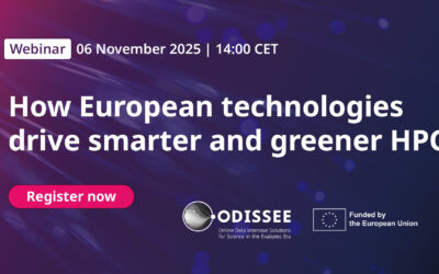 ODISSEE Webinar: How European technologies drive smarter and greener HPC